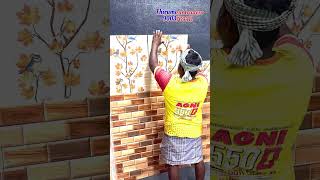 Luxury bathroom tiles installation in display shorts youtubeshorts home tiles trending fitting [upl. by Bevon]