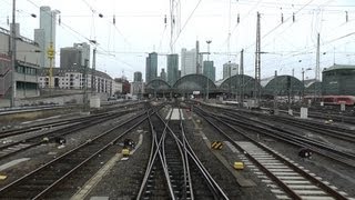 Führerstandsmitfahrt von Mainz Hbf nach Frankfurt Hbf  BR 143  DB Deutsche Bundesbahn Nr 14 [upl. by Ana534]