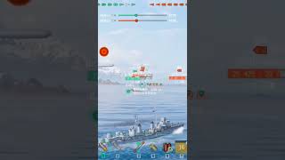 World of Warships  T9 vs T10 🇫🇷 worldofwarshipsgameplay [upl. by Brookes]