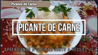 PICANTE DE CARNE  DELICIOSO Y RICO [upl. by Nylhsoj779]