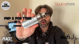 PNP X mtl Pod tank My2cent vape smetteredifumare ecig voopoo [upl. by Uyerta130]