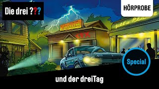 Die drei   Sonderfolge und der dreiTag  Hörprobe zum Hörspiel [upl. by Anoynek]