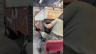 1961 VW Singlecab gets new rear corner metal work [upl. by Yrahk316]