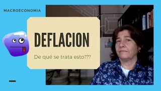 Qué es la DEFLACION 🥶 👈 Crisis de 1929 1973 y 2020 [upl. by Nywrad393]