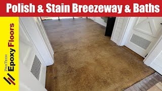 Polish amp Stain Breezeway amp Baths [upl. by Minnnie]