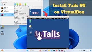 How to Install Tails OS on VirtualBox in Windows [upl. by Pelpel]