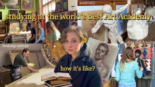 Studying at the world’s best Art Academy  how its likeRepin Academy VLOG 4K [upl. by Nolyaw]