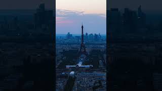 Timelapse coucher de soleil à Paris depuis lobservatoire de la tour Montparnasse timelapse paris [upl. by Finnigan]