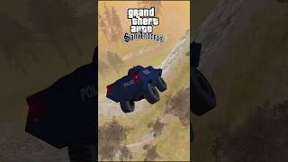 BRDM STUNT JUMP💯 IN GTA SA  shorts gta gta5 gtasanandreas bgmi pubgmobile freefire gaming [upl. by Nylarad]