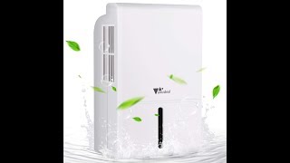 Amzdeal Intelligent Dehumidifier MD8583 Review [upl. by Ylicec138]