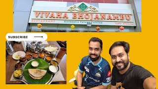 Vivaha Bhojanambu  Authentic Andhra Cuisine Secunderabad  South Indian Meal  starter to dessert [upl. by Pearman495]