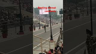 Beating retreat ceremony at Attari wagah border l [upl. by Enyale368]