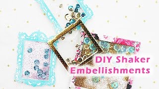 DIY Shaker Embellishments [upl. by Elag]