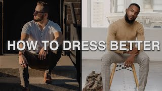 Mens Fashion 101 HOW TO DRESS BETTER [upl. by Holton639]