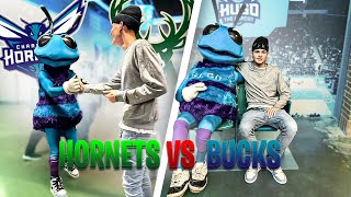 NBA IN SEASON TOURNAMENT HORNETS VS BUCKS VLOG [upl. by Anerec]