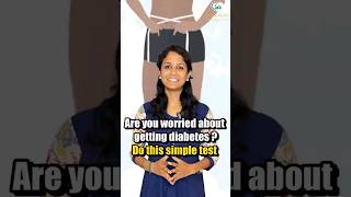 Are you worried about getting diabetes  Do this simple test [upl. by Aleciram]