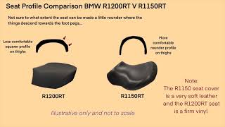 BMW R1200RT Seat Comfortable [upl. by Wirth799]