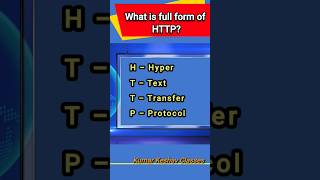 What is full form of HTTP  HTTP stand for [upl. by Wiatt]