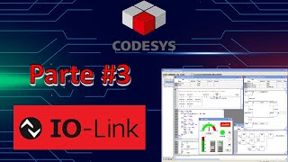 📡 Comunicacion IOLINK en ⌨️ CODESYS 💻PLC y HMI  Software GRATIS [upl. by Naujej]