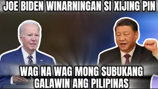 JOE BIDEN NAG BABALA KAY XI JING PING [upl. by Lj]