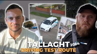 Tallaght Driving Test Route 2024 [upl. by Archer926]