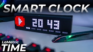 LaMetric Time Smart WiFi Clock Unboxing [upl. by Madonna]