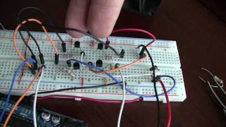 Simple transistor H bridge [upl. by Muslim]