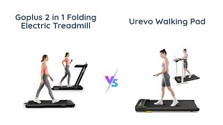 Goplus vs UREVO Best Under Desk Treadmill Comparison 🏃‍♂️🏃‍♀️ [upl. by Lertnek]