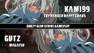 Magatsu  Happy Chaos cl06 vs Kami99 TOP Ranked Happy Chaos【Guilty Gear Strive】 [upl. by Ahsienal46]