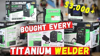 Harbor Freight Welder Flux 125 Unlimited 140 MIG 170 TIG 200 Stick 225 [upl. by Sauveur]