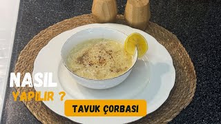 Hızlı ve pratik tel şehriyeli tavuk çorbası ∣ Şehriyeli tavuk çorbası tarifi [upl. by Solis]