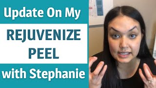 Update on Stephanies SkinMedicas Rejuvenize Peel [upl. by Ieso]