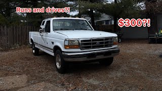 300 barn find obs 73 powerstroke Will it run [upl. by Afra504]