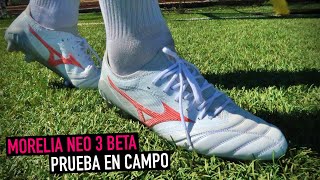 MIZUNO MORELIA NEO 3 BETA  PRUEBA EN CAMPO [upl. by Harak418]