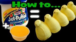 How to Make Perfect Easter Peeps Easily  Home [upl. by Lukin]