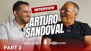 ARTURO SANDOVAL INTERVIEW  ENTREVISTA [upl. by Lebam467]