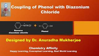 Reaction of Phenol with Diazonium Chloride  Organic  Chemistry [upl. by Mintun714]