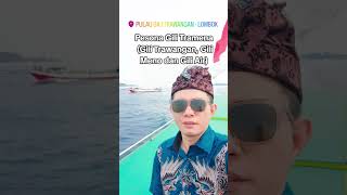 Pesona Gili Tramena Lombok Gili Trawangan Gili Meno amp Gili Air [upl. by Nnylatsyrc]