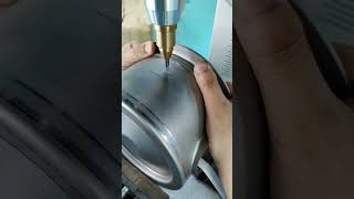 name printing on steel utensils technical fault machine work tools kit work [upl. by Nirda809]