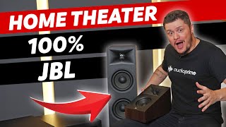 NOVO HOME THEATER 512 DOLBY ATMOS JBL MONTADO DO ZERO NOVA LINHA STAGE 2 [upl. by Eanram]