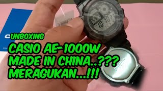 REVIEW dan UNBOXING Jam Tangan CASIO AE1000W [upl. by Kuebbing956]