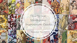 開箱 🥀 三十六計啟示卡 • Thirtysix Stratagems Inspiration Cards  Nanna Tarot [upl. by Somerset]