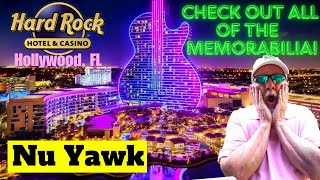 🟡 Hard Rock Hotel amp Casino Hollywood Florida Extensive Tour Of The Guitar Hotels Memorabilia [upl. by Barthol743]