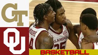 GEORGIA TECH vs OKLAHOMA Basketball Game Full Highlights 2024 [upl. by Ellevart729]