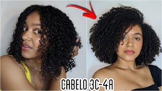 Finalização cabelo cacheado 3c4a  Minha finalização ATUALIZADA 💖 [upl. by Aikal]