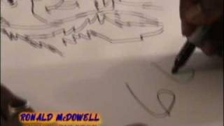 Ronald McDowell ART Demo [upl. by Kassia]