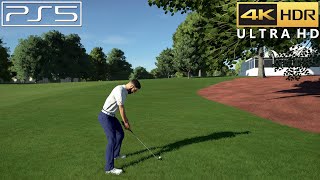 PGA TOUR 2K21 PS5 4K 60FPS HDR Gameplay [upl. by Ylluz]