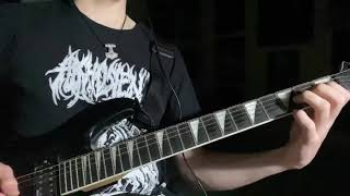 Arghoslent  Transpolar Combat solo section guitar cover [upl. by Anerrol]