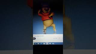 Winnie The Pooh Dancing To The Special Agent Oso Theme Song mlb Disney [upl. by Ynaffi]