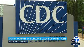 COVID JN1 variant now leading cause of infections in United States CDC says [upl. by Krause]